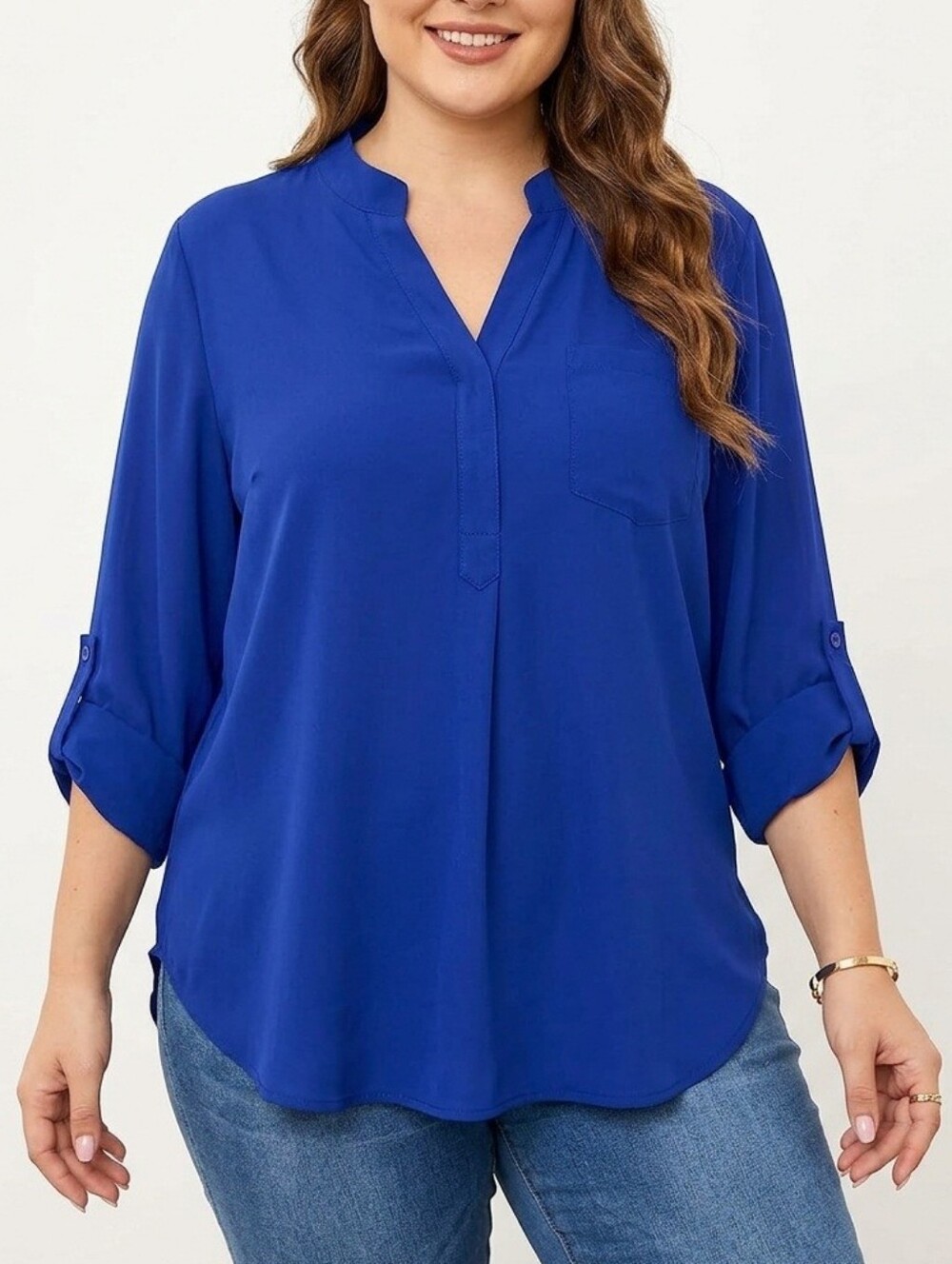 Plus Size Blue Top Size 3X
